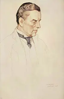 Aberdeen Art Gallery Museums Prints: Portrait of the Right Hon. Joseph Chamberlain, 1903. Creator: William Strang
