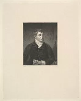 John Hoppner Gallery: Portrait of Robert Grave, Printseller, 1827. Creator: Robert Graves