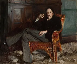 Portrait of Robert Louis Stevenson (1850-1894), 1887