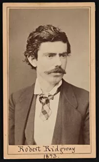 Ornithology Collection: Portrait of Robert Ridgway (1850-1929), April 1873. Creator: Ulke Bros