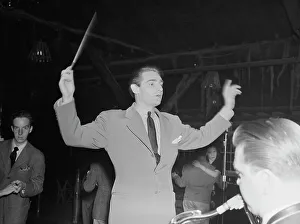 Conducting Prints: Portrait of Rod Raffel, New York, N.Y. 1946. Creator: William Paul Gottlieb