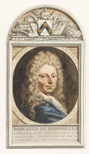 Tako Jelgersma Prints: Portrait of Romeyn de Hooghe, 1712-1795. Creator: Tako Hajo Jelgersma