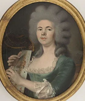 1787 Prints: Portrait of Rosalie Dugazon (1755-1821), 1787. Creator: Anonymous