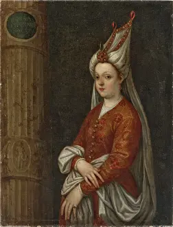 Portrait of Roxelana, 17th century. Creator: Anonymous