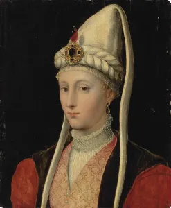 Sultan Prints: Portrait of Roxelana. Creator: Titian, (after)