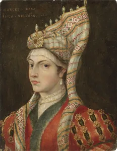 Sultan Prints: Portrait of Roxelana. Creator: Titian, (after)