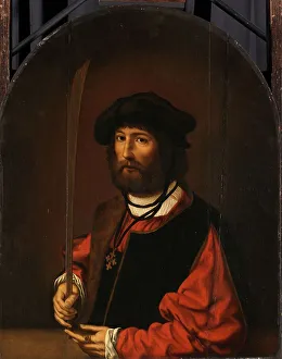 Gossaert Jan Prints: Portrait of Ruben Parduyn, after c.1644. Creator: Jan Gossaert