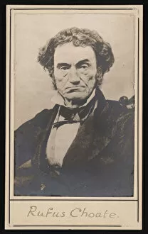 Orator Collection: Portrait of Rufus Choate (1799-1859), Before 1859. Creator: Southworth and Hawes