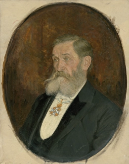 Newspaper Editor Prints: Portrait of S. H. Vajansky, 1912. Creator: Karol Miloslav Lehotsky