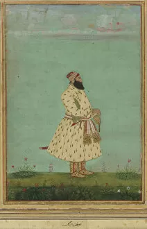 Indian Miniature Collection: Portrait of Safdar Jang, early 18th century. Creator: Unknown
