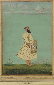 Indian Miniature Collection: Portrait of Safdar Jang, early 18th century. Creator: Unknown
