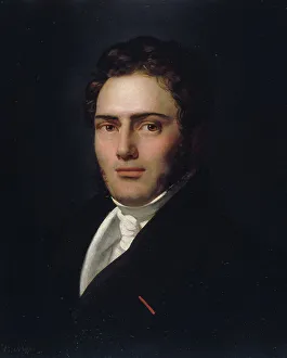 Secret Society Prints: Portrait of Saint-Amand Bazard, 1821. Creator: Henry Scheffer