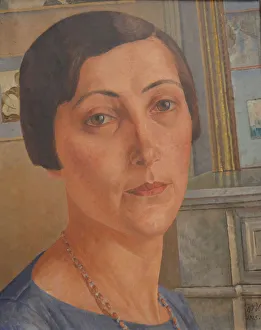 Portrait of Salomea Nikolayevna Andronikova (1888-1982)