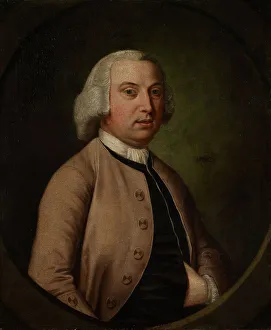 Banker Prints: Portrait of Sampson Lloyd II, 1745-1750. Creator: Unknown
