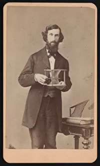 Cabinet Card Prints: Portrait of Samuel Edward Warren (1831-1909), Before 1877. Creator: James M Capper