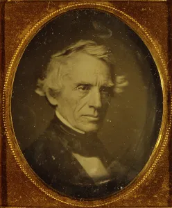Portrait of Samuel Finley Breese Morse (1791-1872), ca 1845. Creator: Anonymous