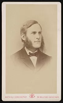 Portrait of Samuel Hubbard Scudder (1837-1911), Circa 1871. Creator: Mathieu Deroche