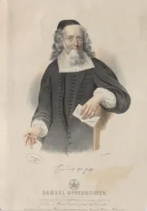 Kriehuber Prints: Portrait of Samuel Oppenheimer (1631-1703), 1846. Creator: Kriehuber, Josef (1800-1876)
