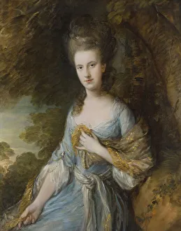 Gainsborough Thomas Prints: Portrait of Sarah Buxton, 1776. Creator: Thomas Gainsborough