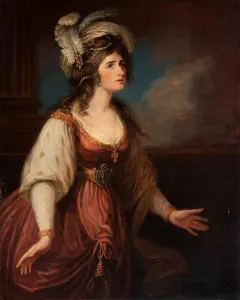 Portrait of Sarah Siddons (1755-1831) als Zara, ca 1784