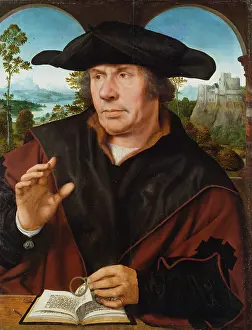 Vision Prints: Portrait of a Scholar, c1525-1530. Creator: Quentin Metsys I