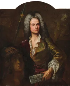 Portrait of the sculptor Giovanni Bernardo Strada (1676-1744), 1679. Creator: Van Loo, Jean Baptiste (1684-1745)