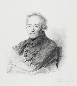 Portrait of the sculptor Ivan Prokofyevich Prokofyev (1758-1828)