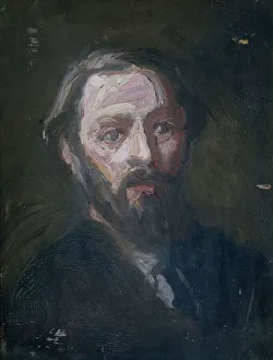 Designer Prints: Portrait of the sculptor Pier Pander (1864-1919), 1893-1894. Creator: Thomas Cool