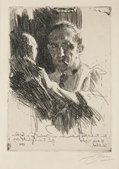Portrait of the Sculptor Prince Paolo Troubetzkoy (1866-1938), 1909