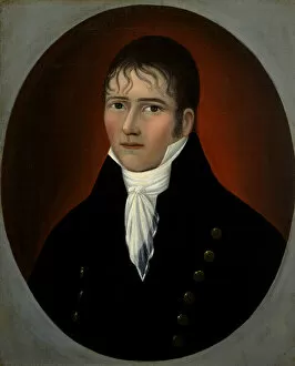 Hairdo Collection: Portrait of Sea Captain John Murphy, ca. 1810. Creator: Joshua Johnson