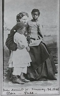 The Carolinas Prints: Portrait of Sea Island School teacher Miss Harriet W