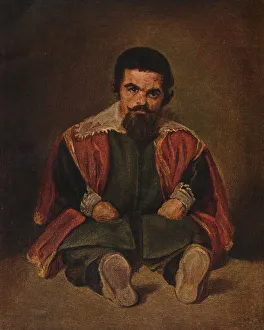 Diego De Silva Gallery: Portrait of Sebastian de Morra, c1645, (1902). Artist: Diego Velasquez
