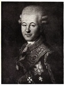 Portrait of Semyon Zorich (1745-1799), the Catherine the Greats Favourite, Early 19th cen Artist: Anonymous