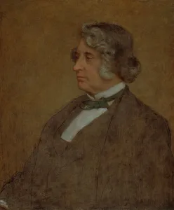 Abolition Prints: Portrait of Senator Charles Sumner, 1874. Creator: William Page
