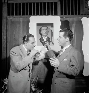 Drinking Water Prints: Portrait of Shep Fields and Tex Beneke