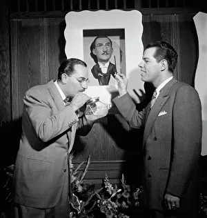 Bill Gottlieb Prints: Portrait of Shep Fields and Tex Beneke