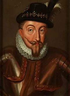 Zygmunt Iii Waza Gallery: Portrait of Sigismund III Vasa, King of Poland (1566-1632). Artist: Pasch