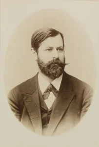 Portrait of Sigmund Freud, 1891. Creator: Anonymous