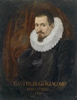 North Italian School Prints: Portrait of the singer and composer Giovanni Giacomo Gastoldi (1553-1609)