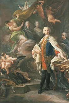 Portrait of the singer Farinelli (Carlo Broschi) (1705-1782), c. 1753. Creator: Giaquinto