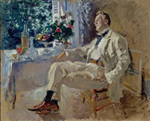 Portrait of the singer Feodor Ivanovich Chaliapin (1873-1938), 1911