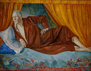 Grigoriev Prints: Portrait of the singer Fyodor I