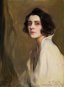 Portrait of the singer Germaine Gien (1895-1989), 1921. Creator: Laszlo, Philip Alexius de (1869-1937)