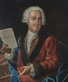 Private Collectionrococo Prints: Portrait of the singer Gregorio Lorenzo Babbi (1708-1768). Creator: Anonymous