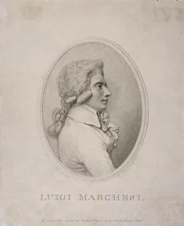 Portrait of the singer Luigi Marchesi (1754-1829), 1790