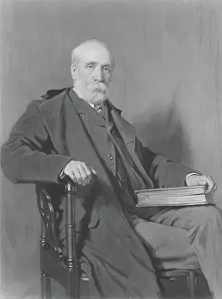 Faed Prints: Portrait of Sir Arthur Mitchell, KCB.. Creator: James Faed