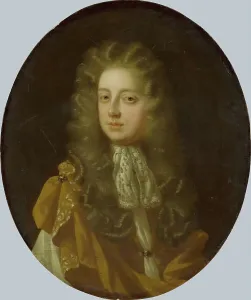 Courtiers Prints: Portrait of Sir Benjamin Bathurst (1638-1704), 1684. Creator: John Riley