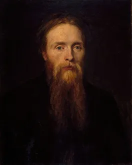 Edward Coley Burne Jones Gallery: Portrait of Sir Edward Burne-Jones (1833-1898), 1870. Creator: George Frederick Watts