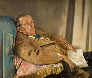 Portrait of Sir Edwin Ray Lankester (1847-1929), 1928. Creator Portrait of Sir Edwin Ray Lankester (1847-1929), 1928. Creator