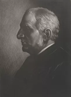 Portrait of Sir Francis Seymour Haden, 1881. Creator: Alphonse Legros